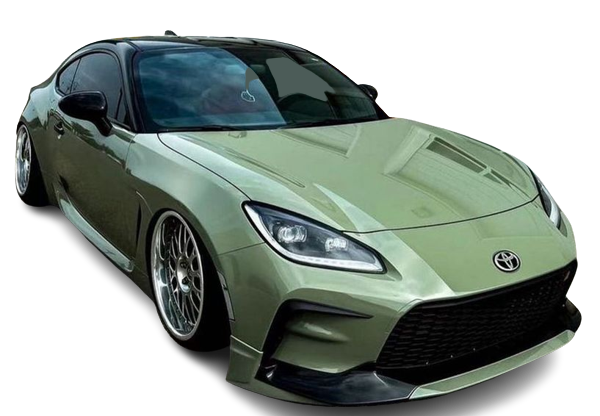 green moss car